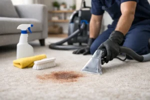 When to Book a Carpet Stain Removal Service